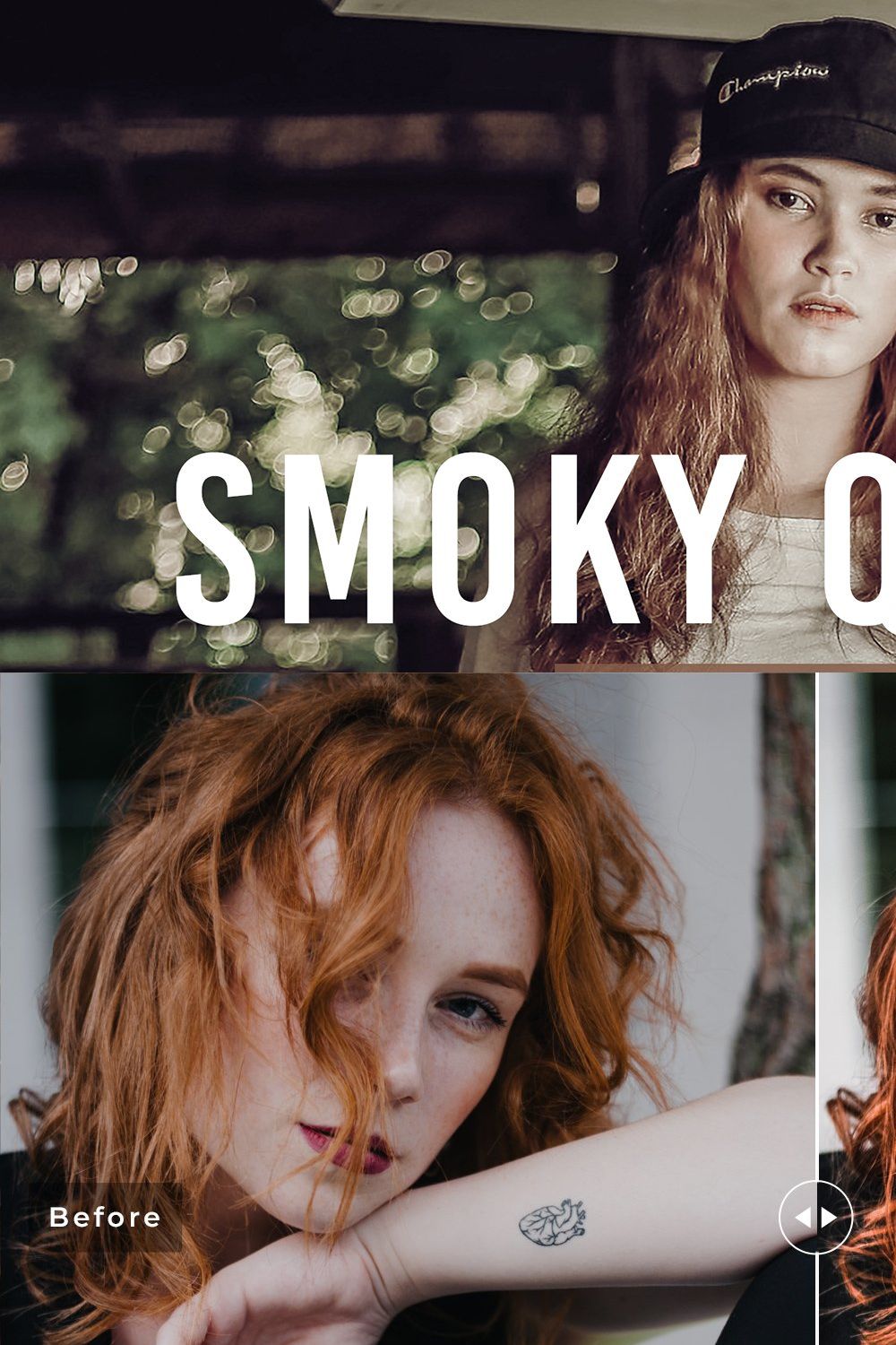 Smoky Quartz Pro Lightroom Presets pinterest preview image.