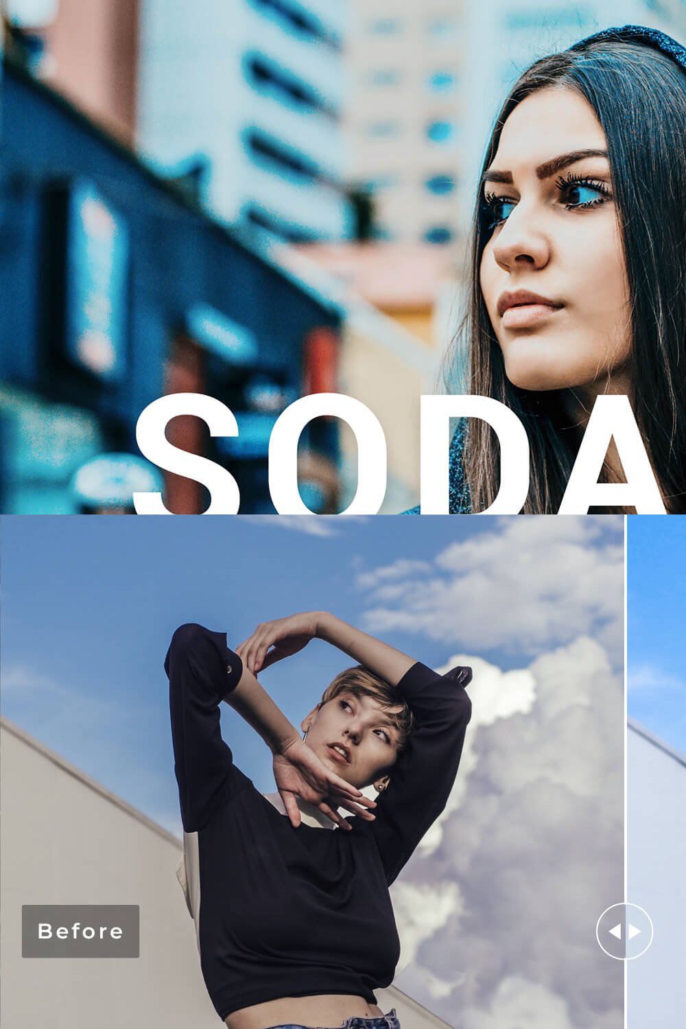 Sodalite Pro Lightroom Presets pinterest preview image.