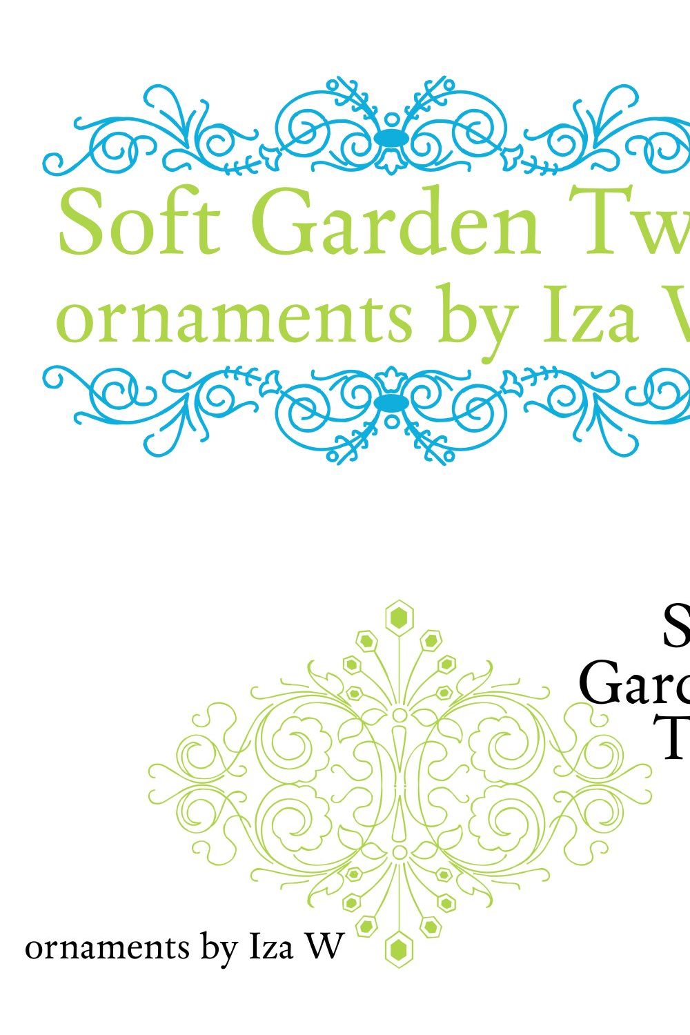 Soft Garden Two pinterest preview image.