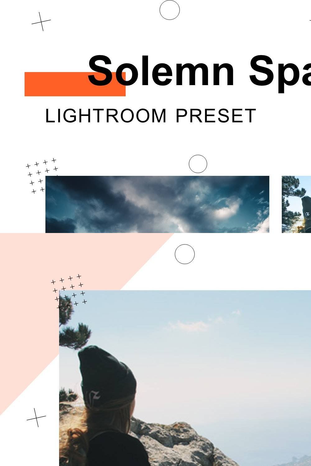 Solemn Spaces - Lightroom Presets pinterest preview image.