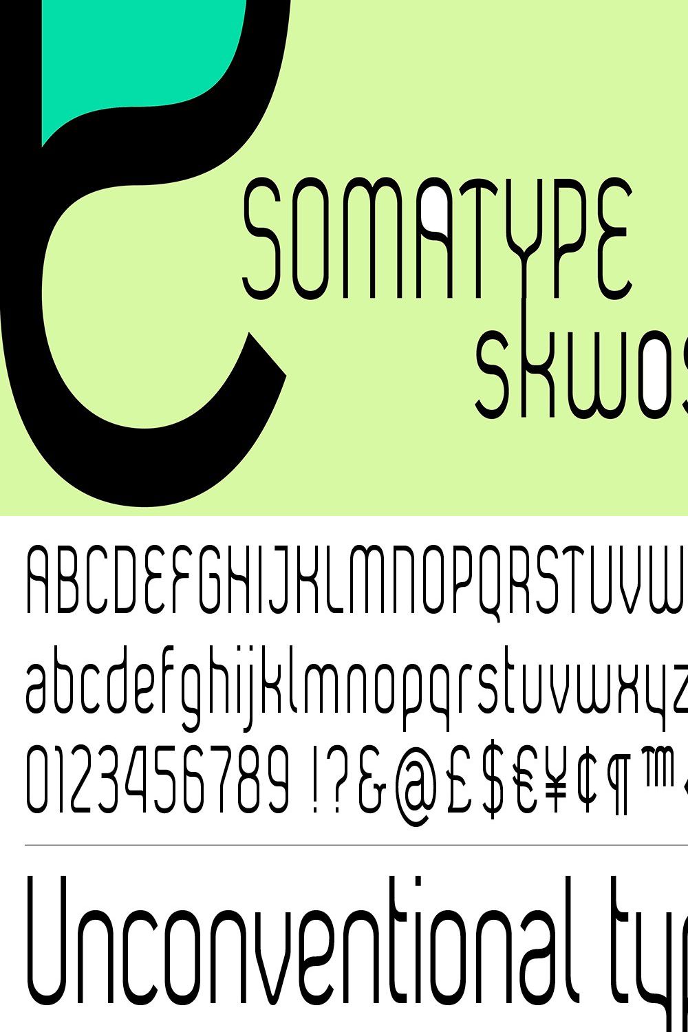 Somatype Skwosh pinterest preview image.