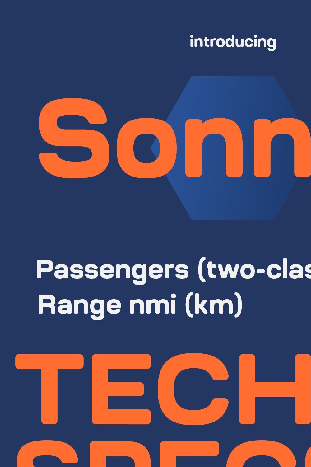 Sonner Sans Display Font pinterest preview image.