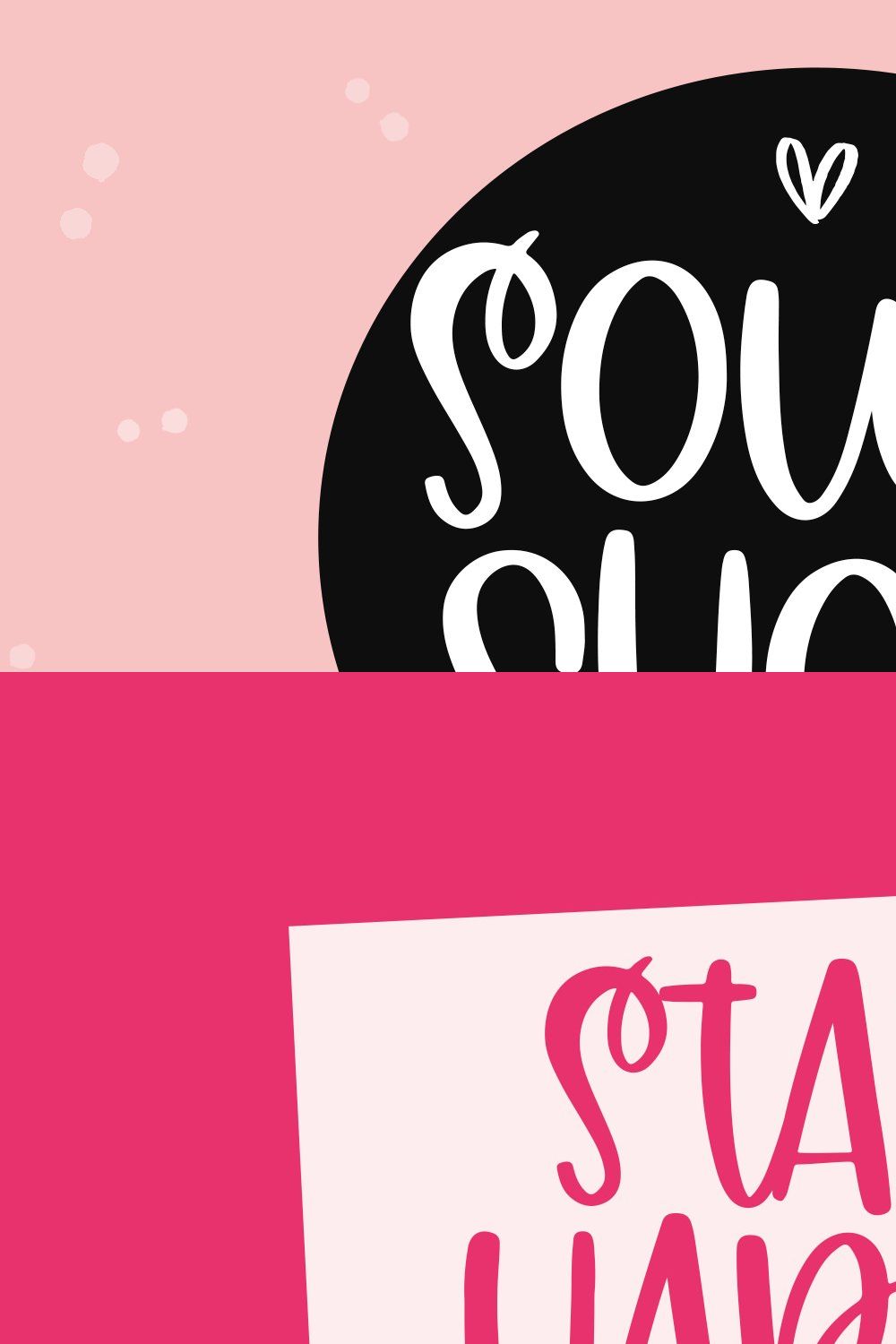 South Shore | Fun Handwritten Font pinterest preview image.