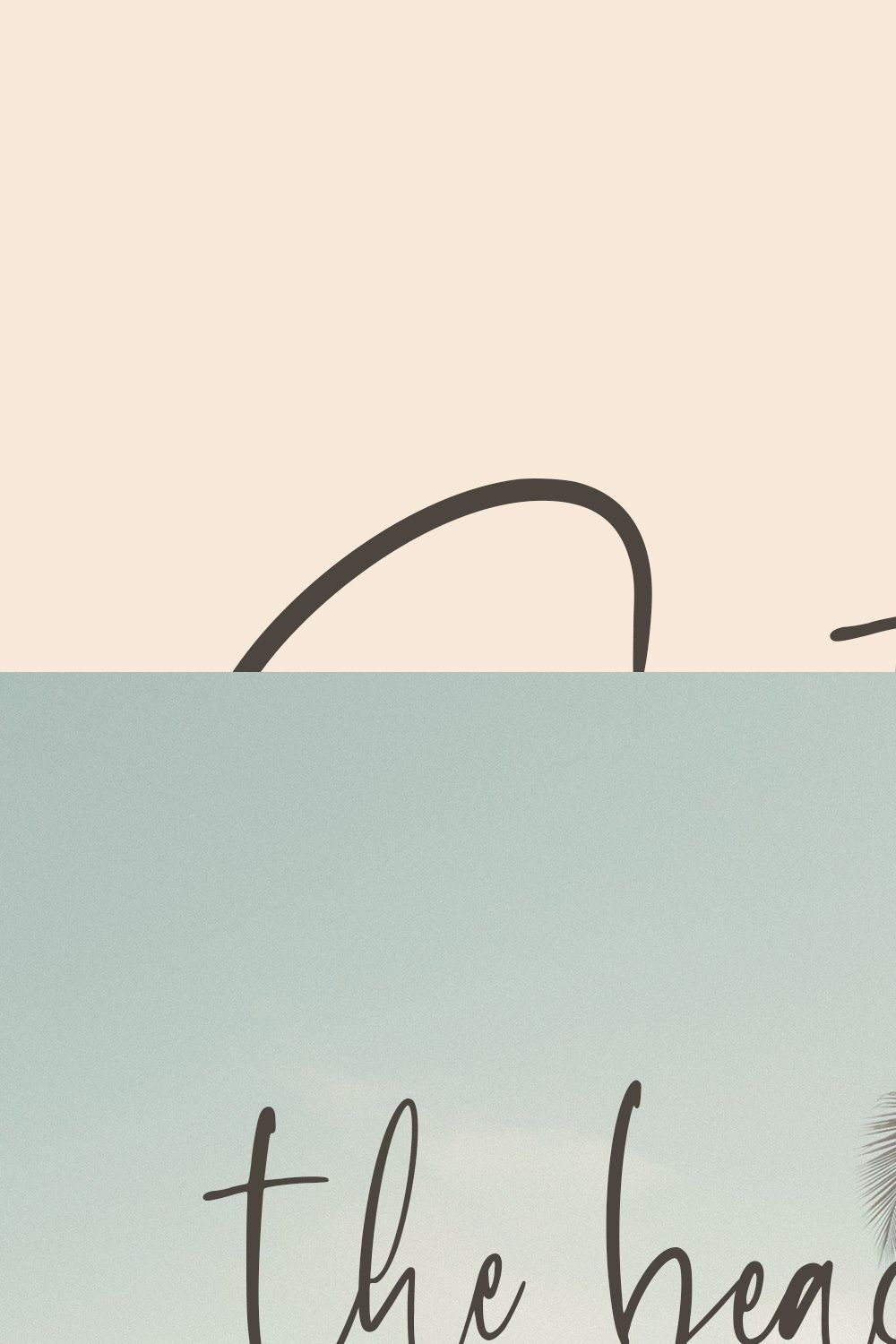 Southbound - Calligraphy Signature pinterest preview image.