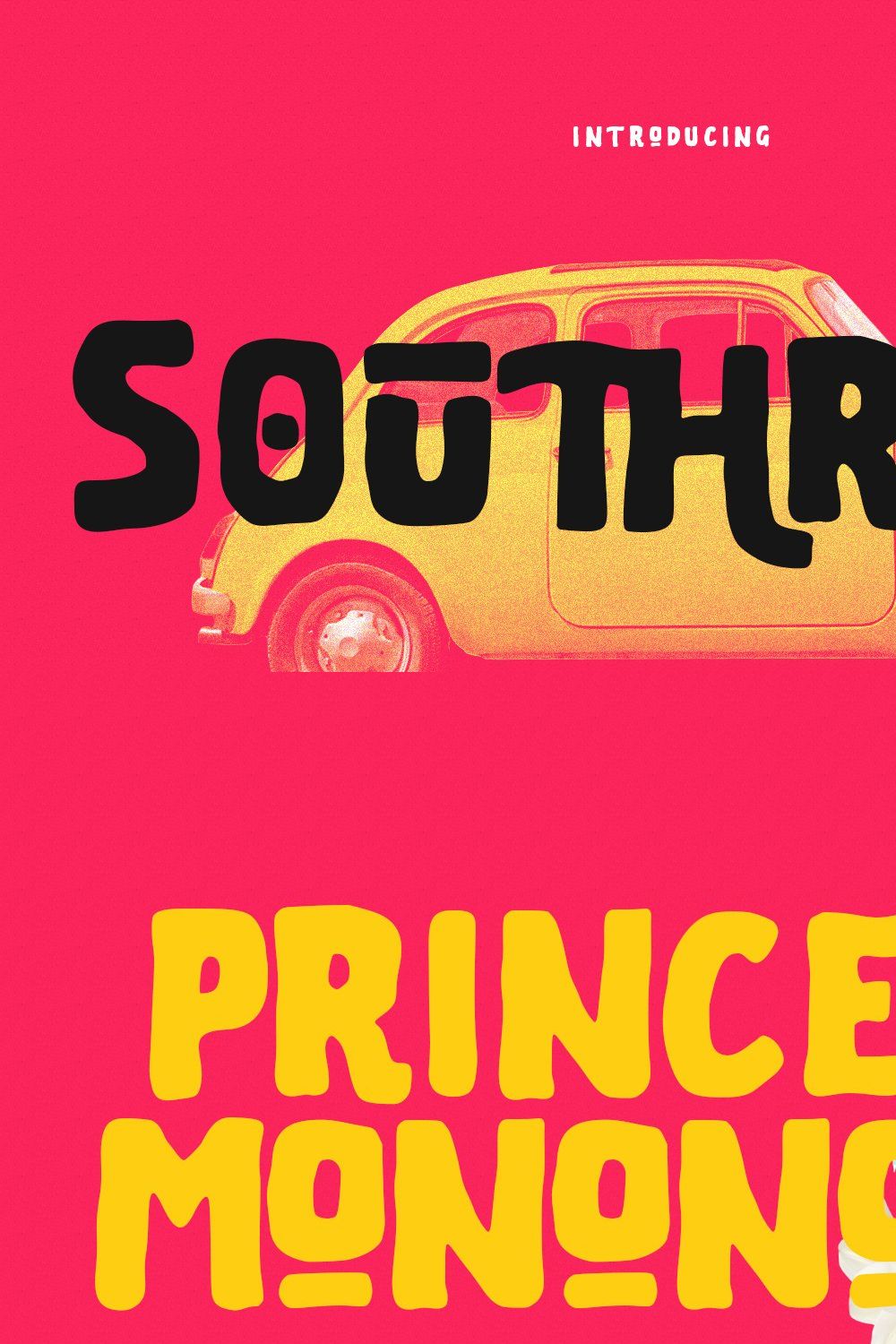 Southride Handwritten Font pinterest preview image.