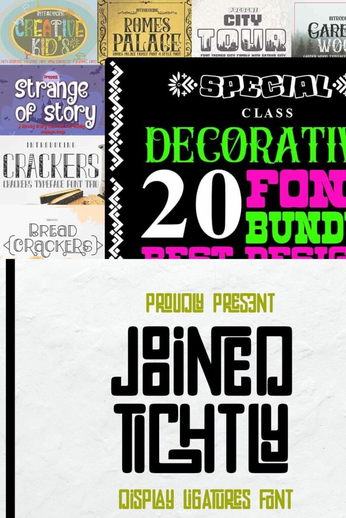 Special Collection 20 Font Bundle – MasterBundles