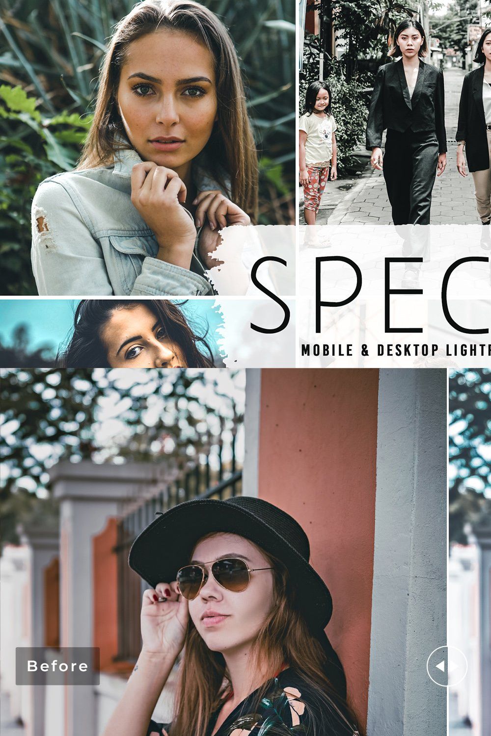 Special Pro Lightroom Presets pinterest preview image.