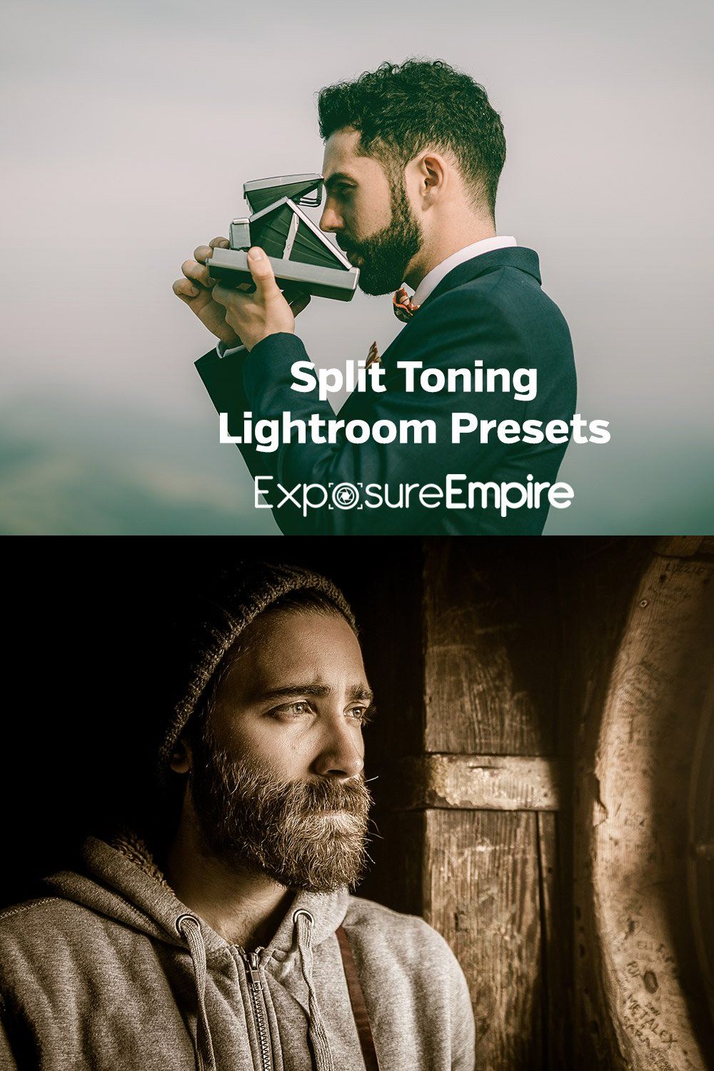 Split Toning Lightroom Presets pinterest preview image.
