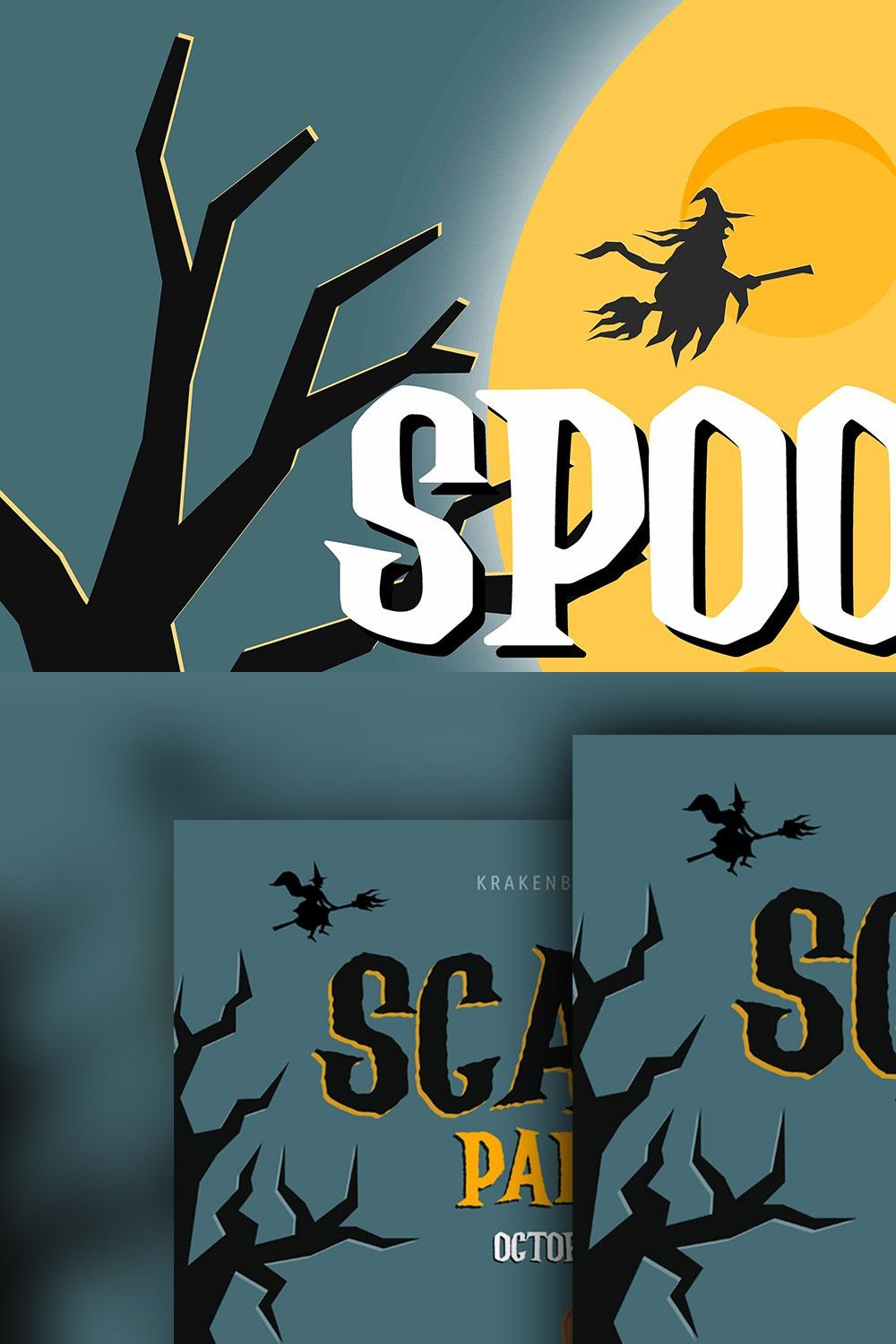 Spookyman - Halloween + Extras pinterest preview image.