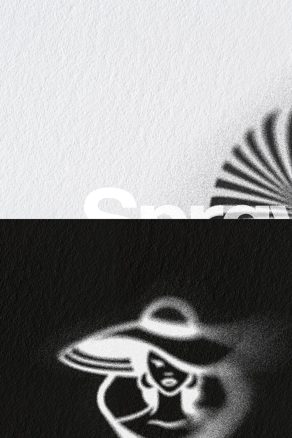 Spray Stencil Layer Style pinterest preview image.