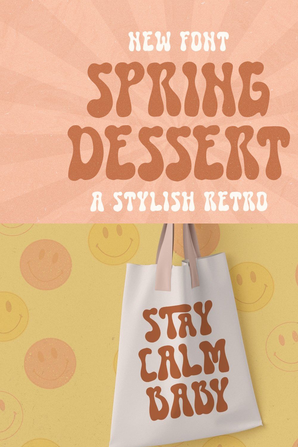 Spring Dessert - A Stylish Retro pinterest preview image.