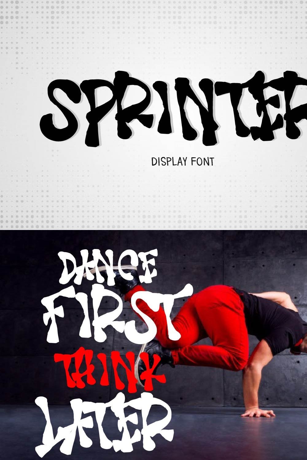 SPRINTER pinterest preview image.