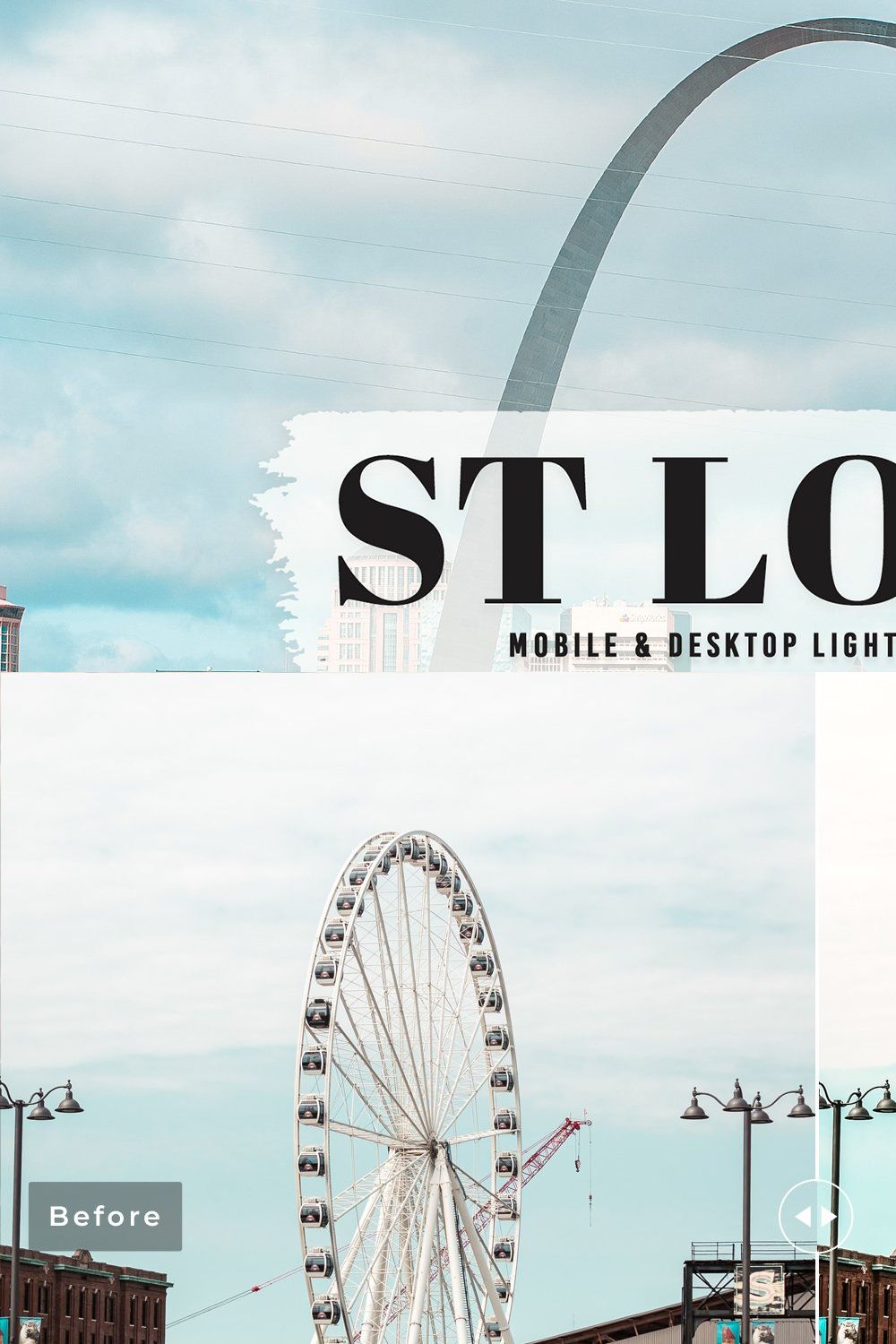 St Louis Pro Lightroom Presets pinterest preview image.