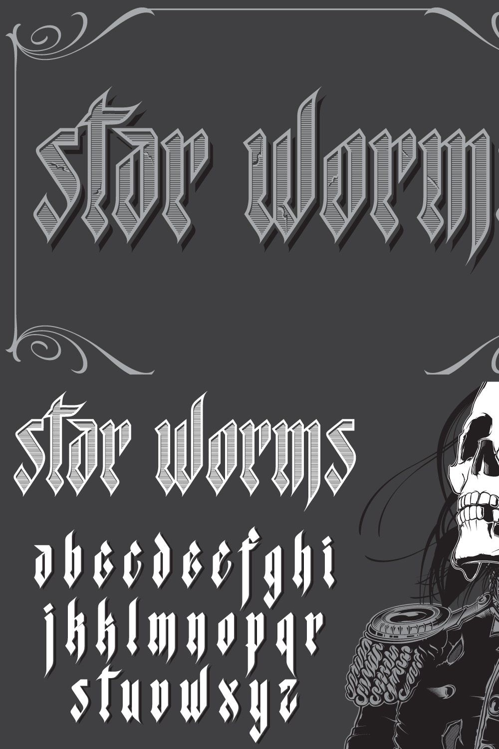 STAR WORMS pinterest preview image.