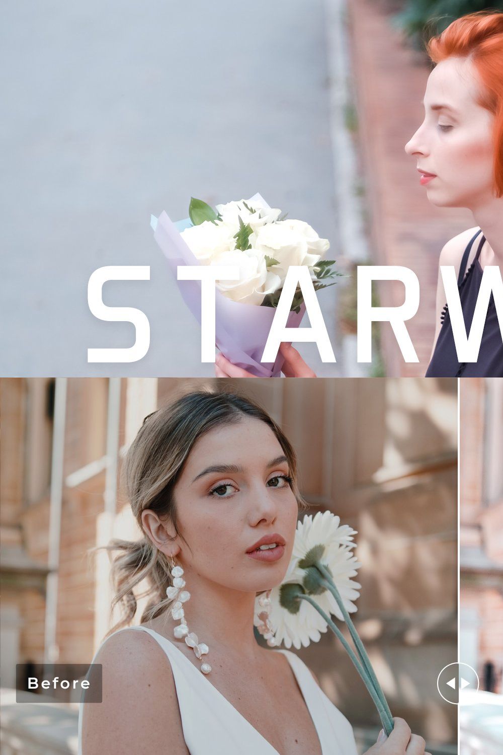 Starwort Pro Lightroom Presets pinterest preview image.