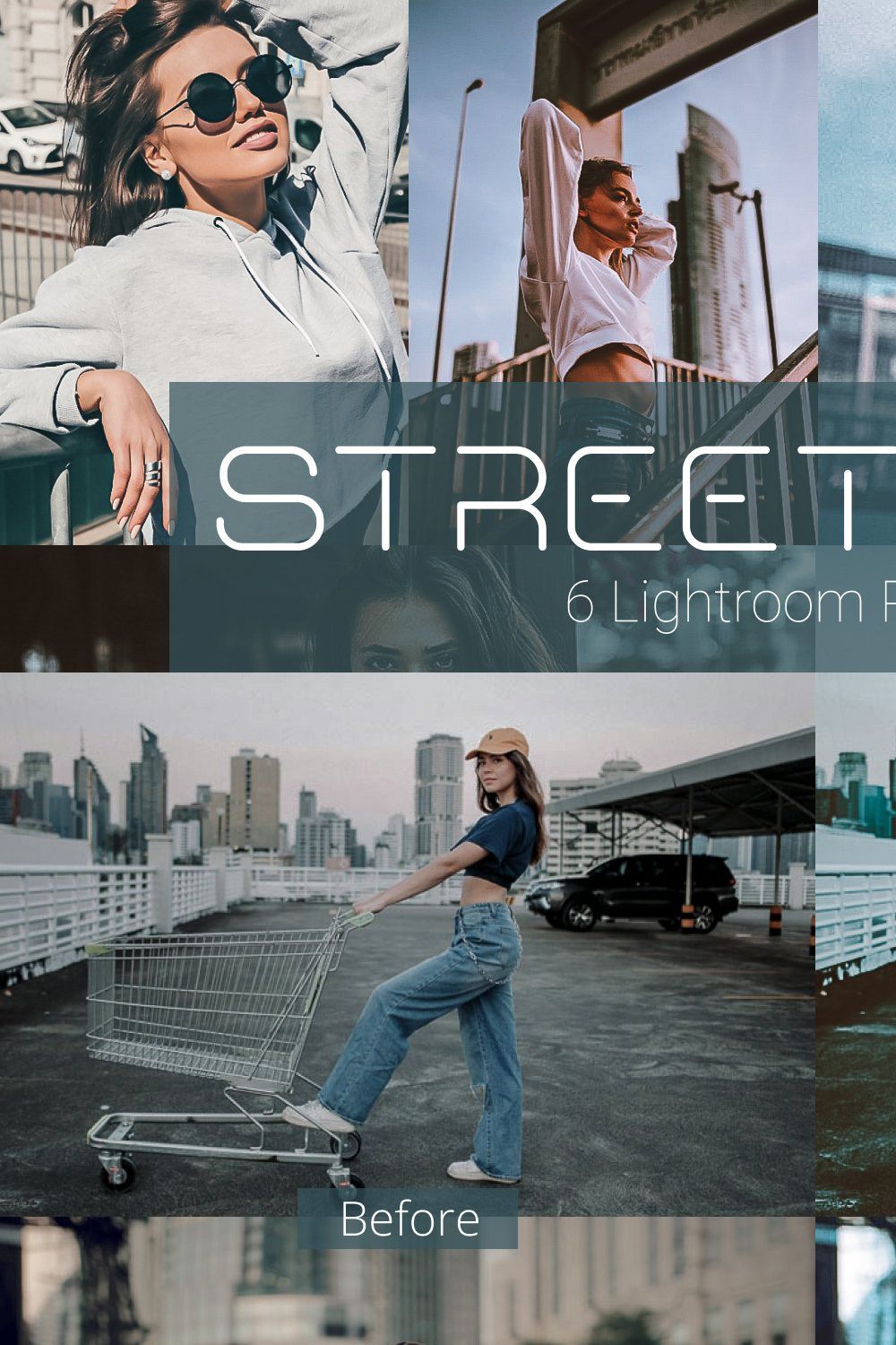 Street Beat - Lightroom Presets DNG pinterest preview image.