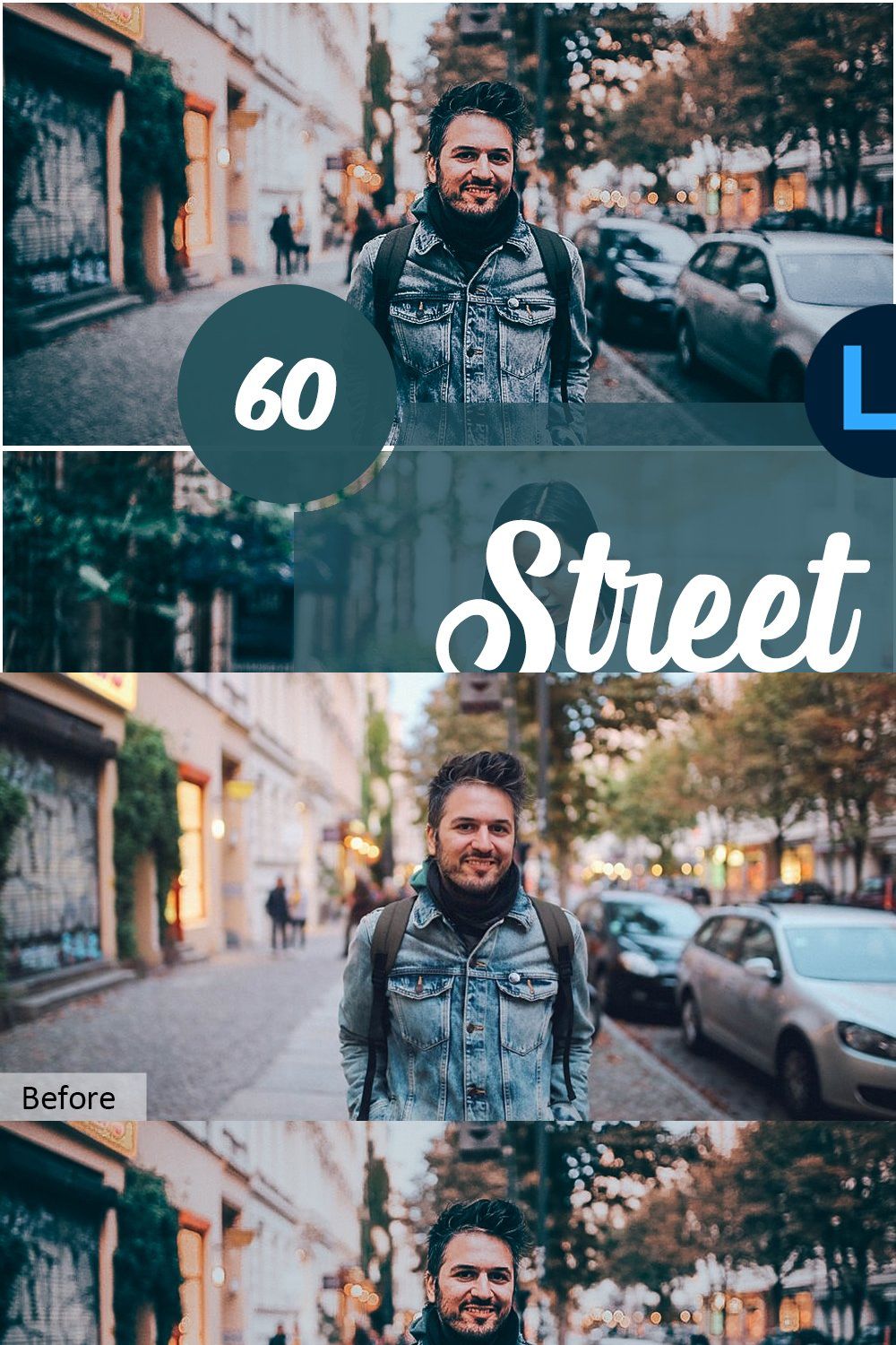 Street Photo Mobile PRESETS pinterest preview image.