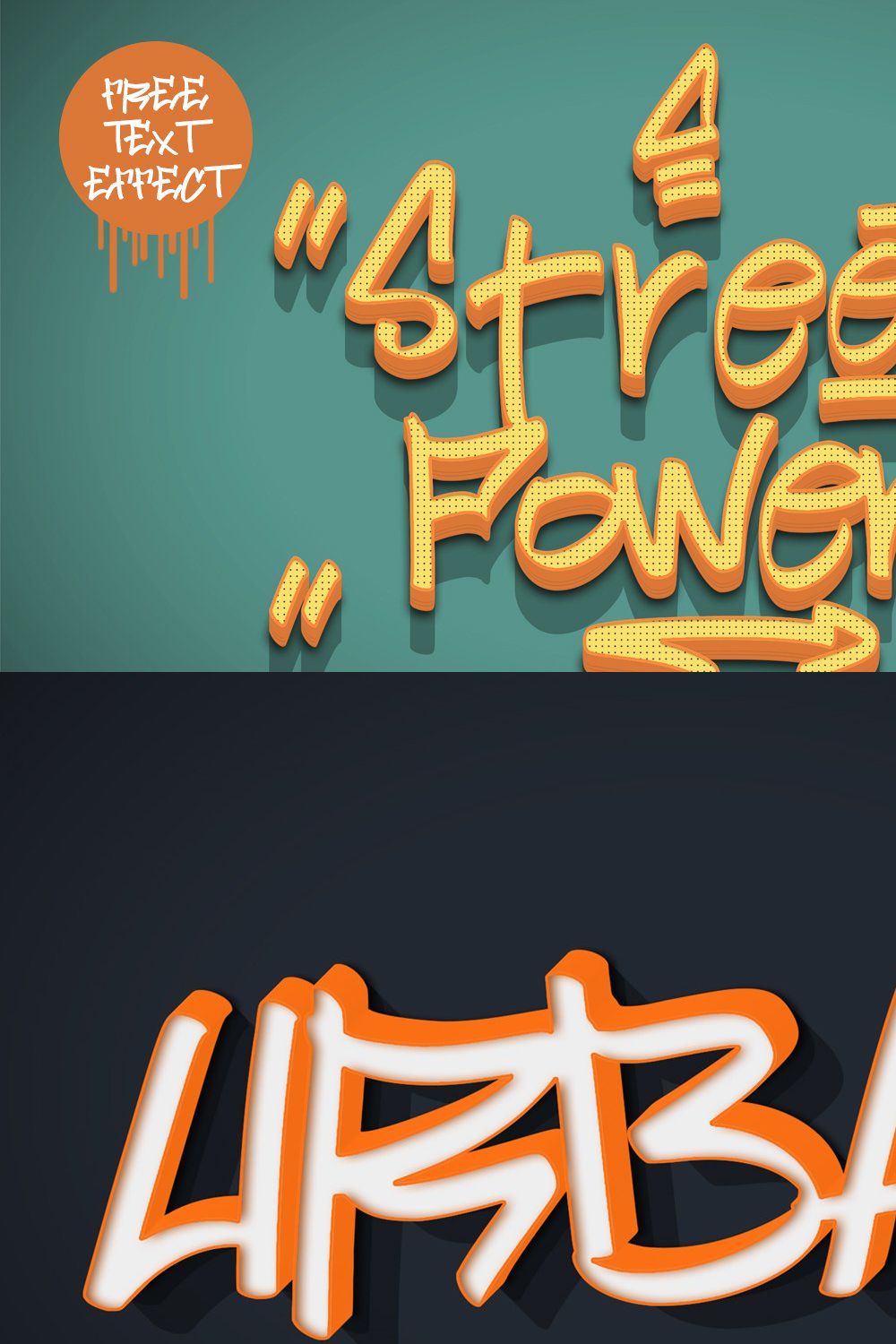 Street Power - Graffiti Font pinterest preview image.