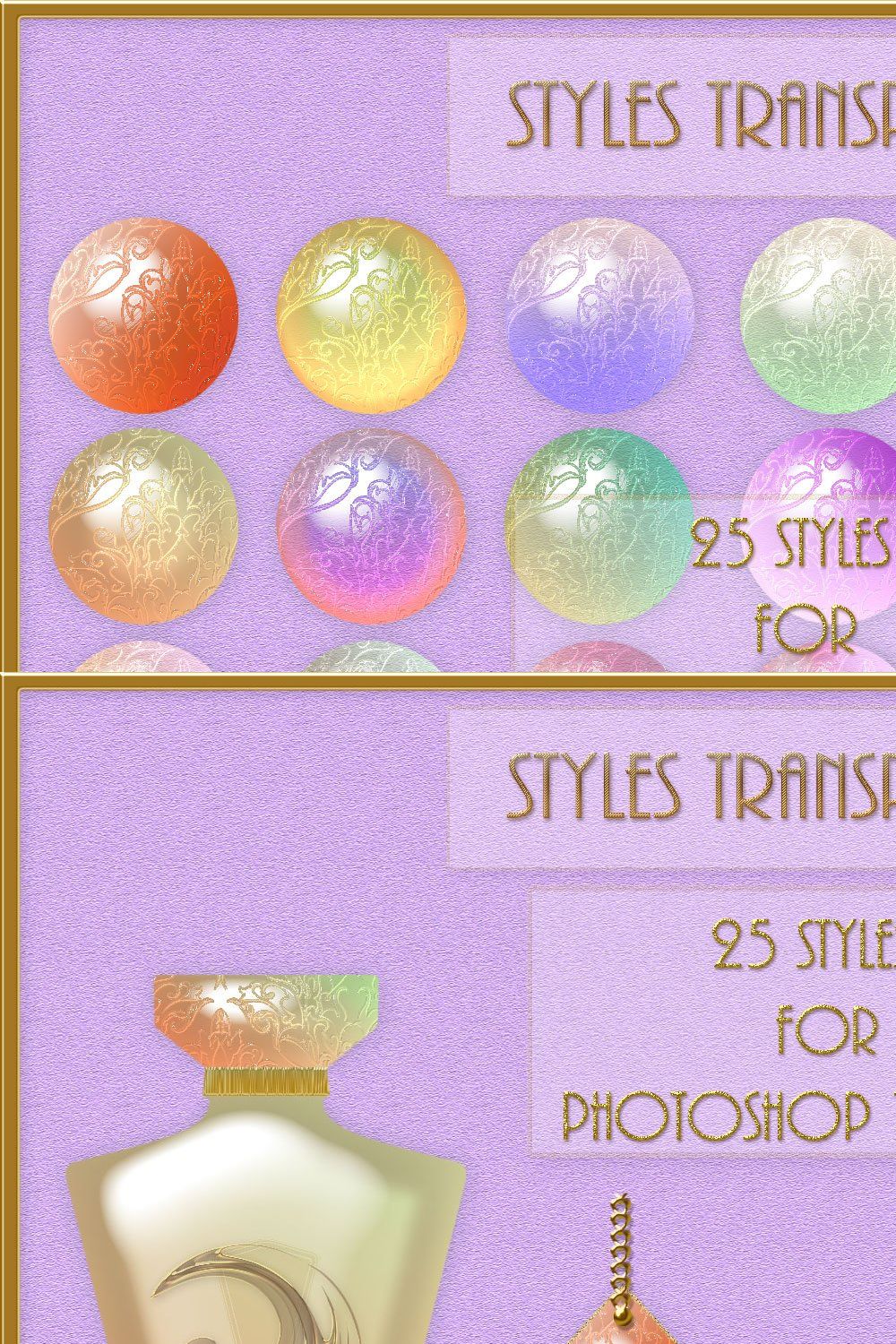 Styles Transparency pinterest preview image.