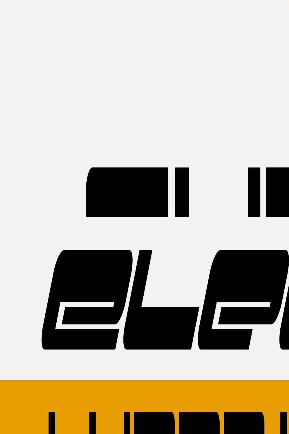 Sublevel - y2k font pinterest preview image.