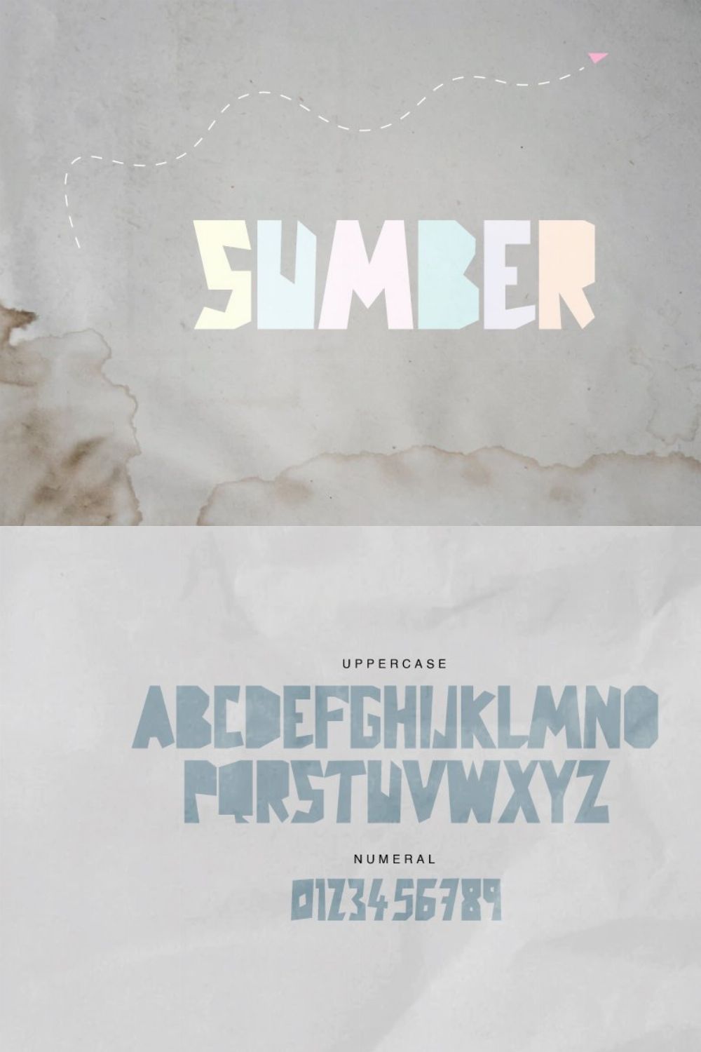 Sumber - Display font pinterest preview image.