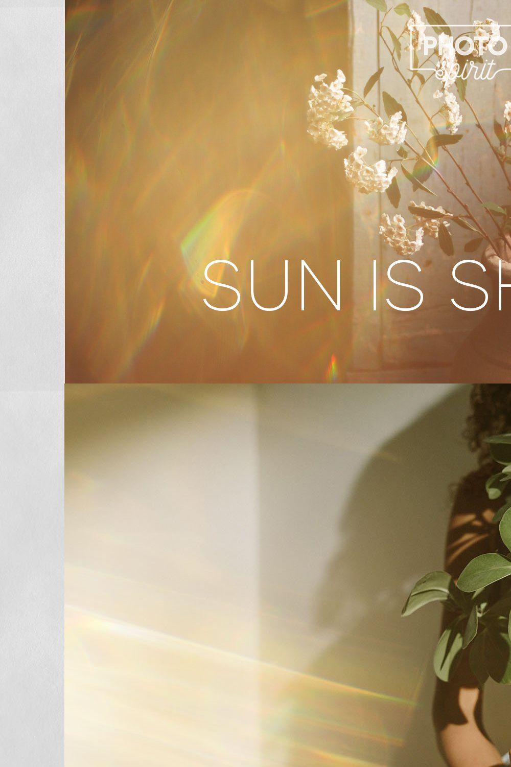 Sun is Shining Overlays pinterest preview image.