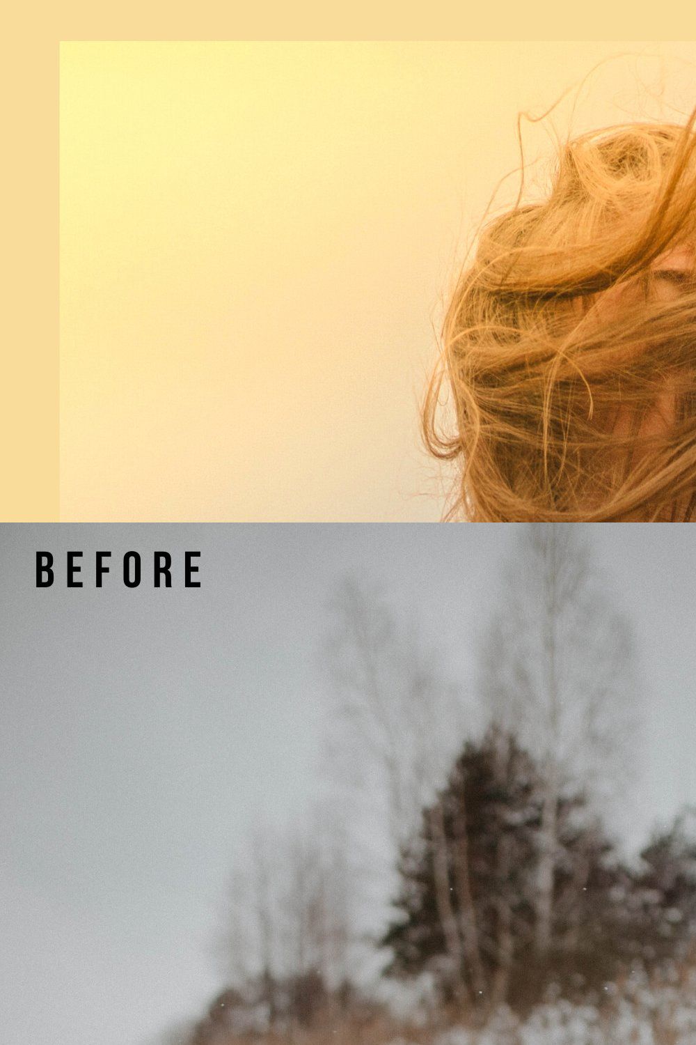 Sun Leak Lightroom Presets pinterest preview image.