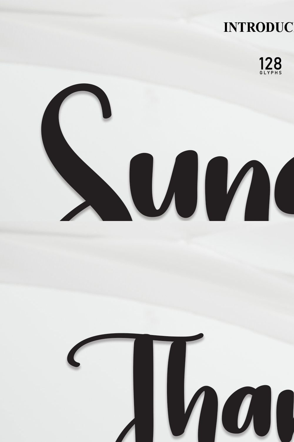 Sunday | Script Font pinterest preview image.