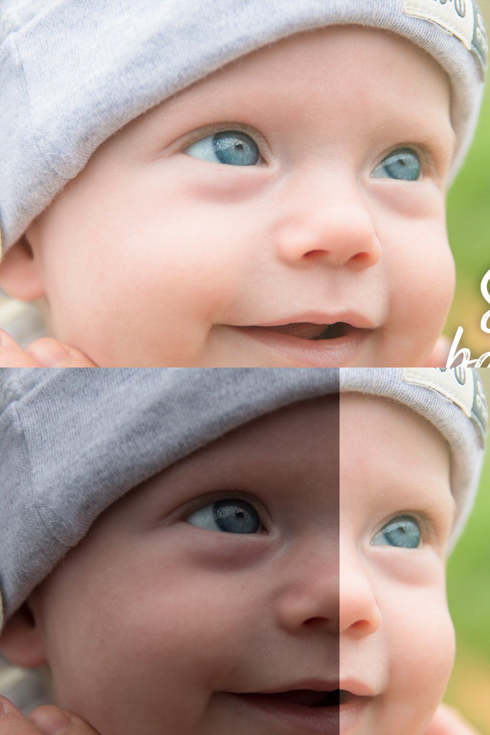 Sunny Baby - Lightroom Preset pinterest preview image.