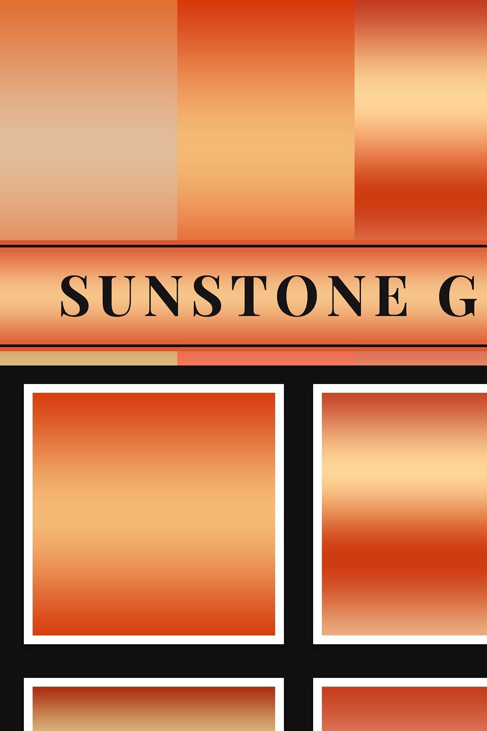 Sunstone Gradients pinterest preview image.
