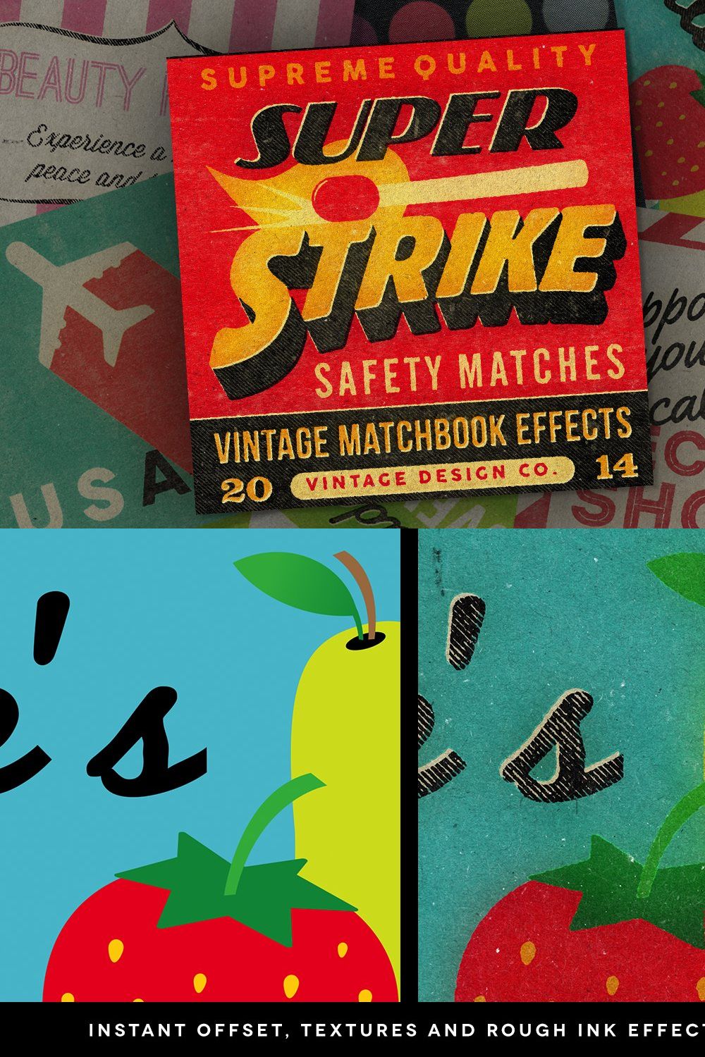 Super Strike - Matchbook Effects pinterest preview image.