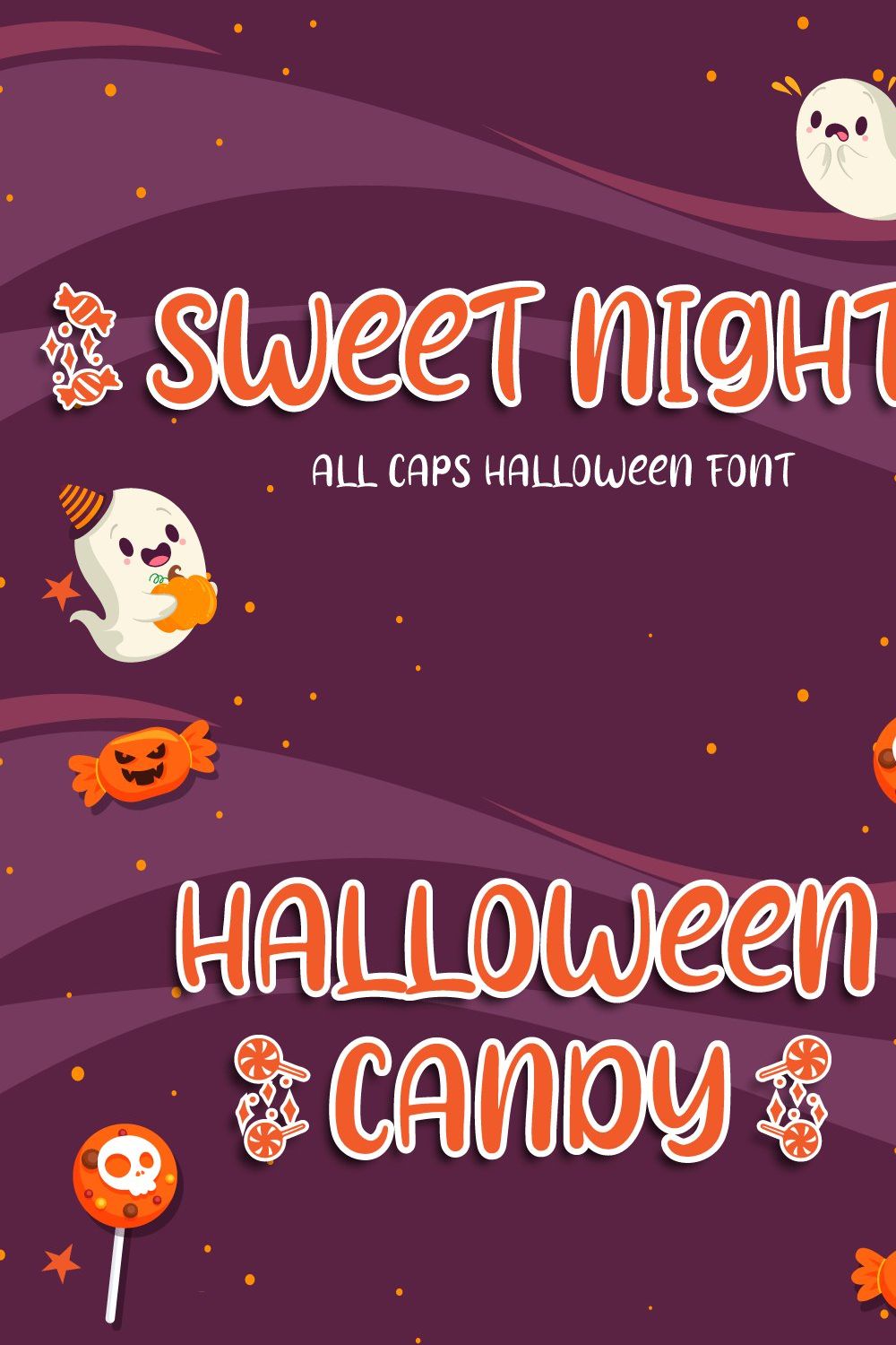 Sweet Night pinterest preview image.