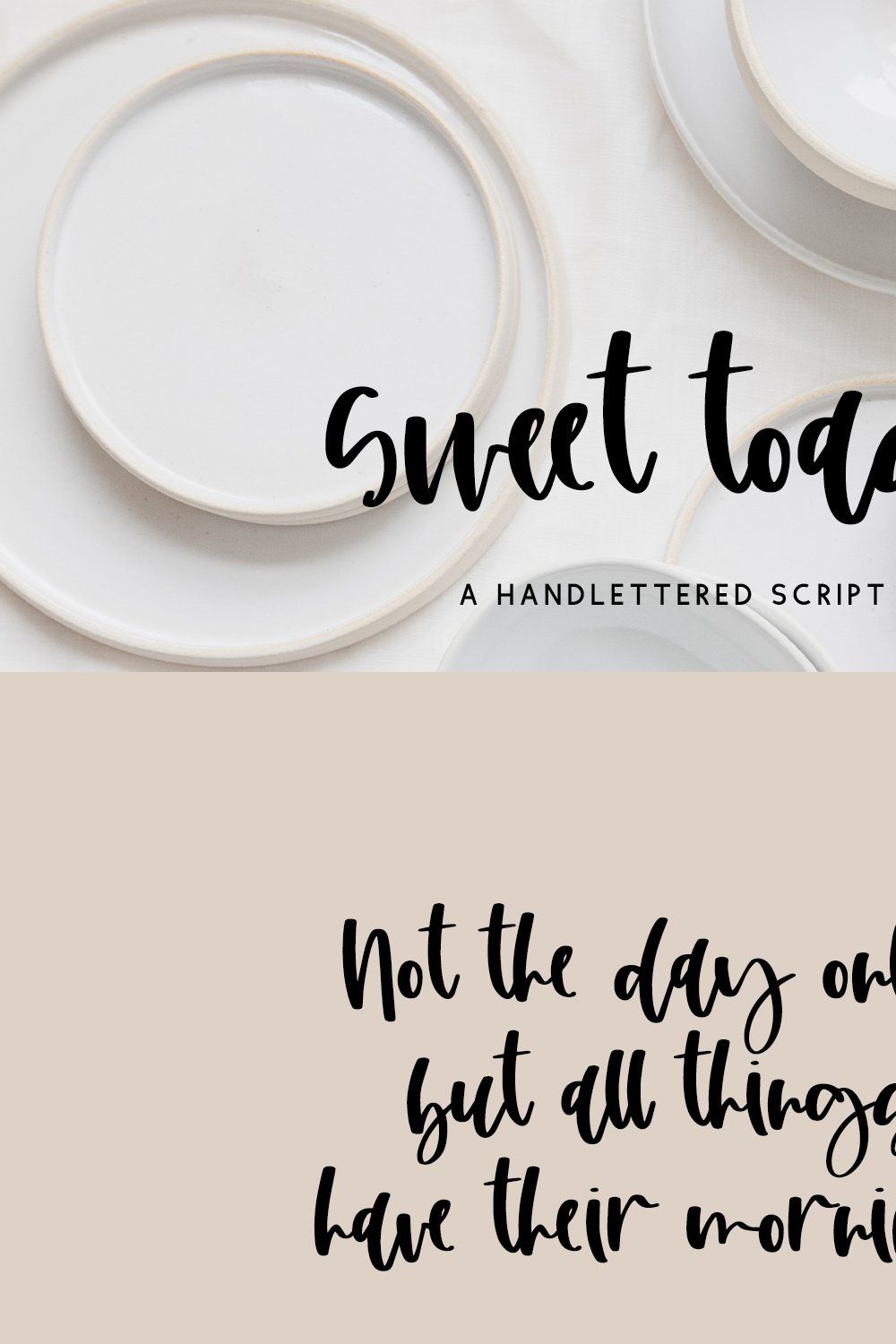 Sweet Toast Script pinterest preview image.