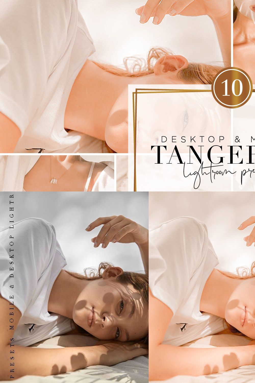 TANGERINE - Lightroom Presets pinterest preview image.