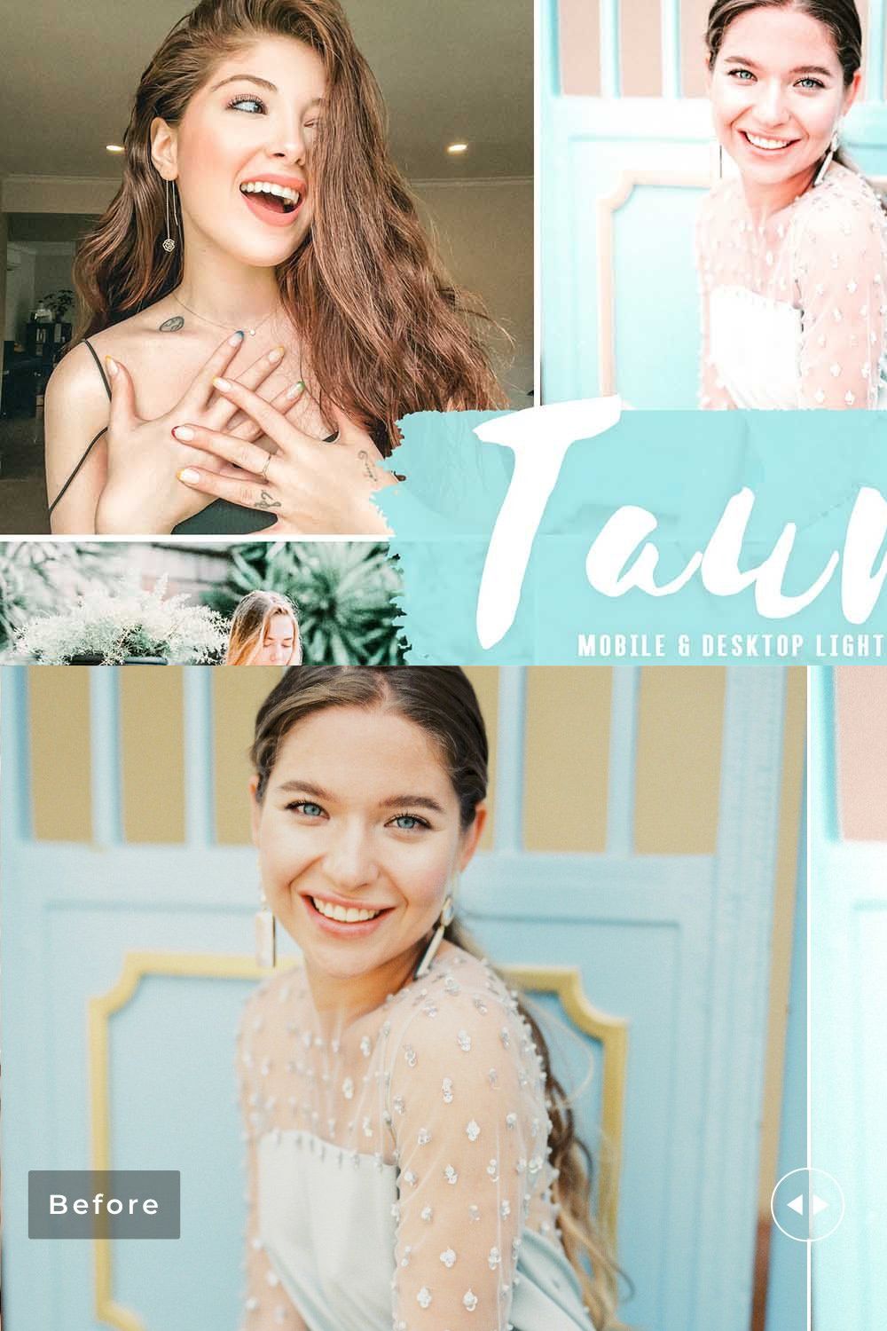 Taurus Pro Lightroom Presets pinterest preview image.