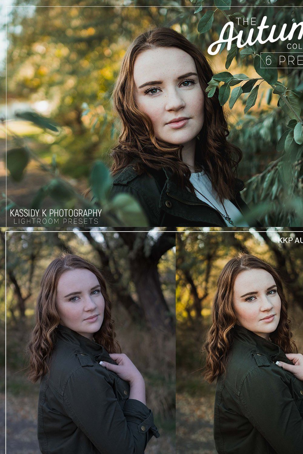 The Autumn Collection | 6 LR Presets pinterest preview image.