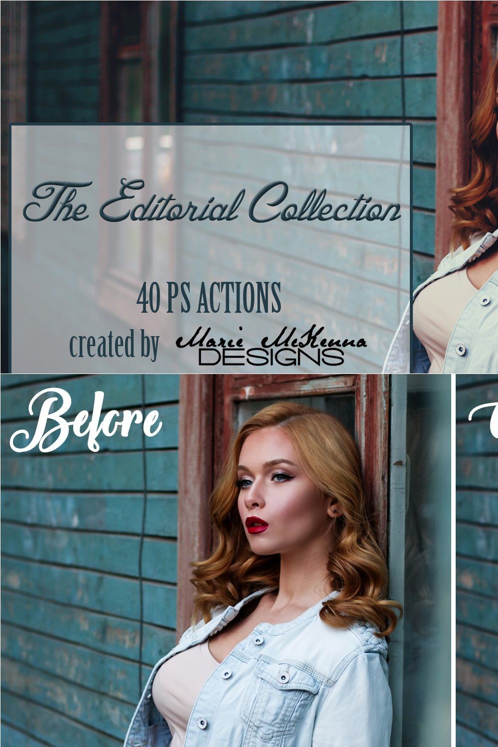 The Editorial Collection Actions pinterest preview image.
