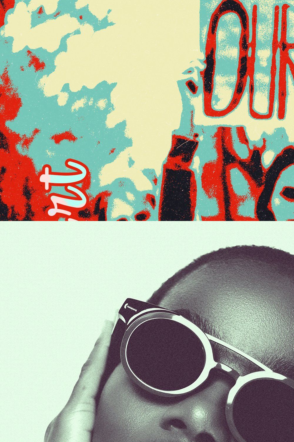 The Hope Poster Pop Art Effect pinterest preview image.