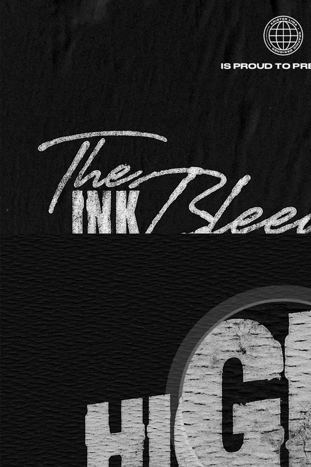 The Ink Bleed Machine - One Click pinterest preview image.