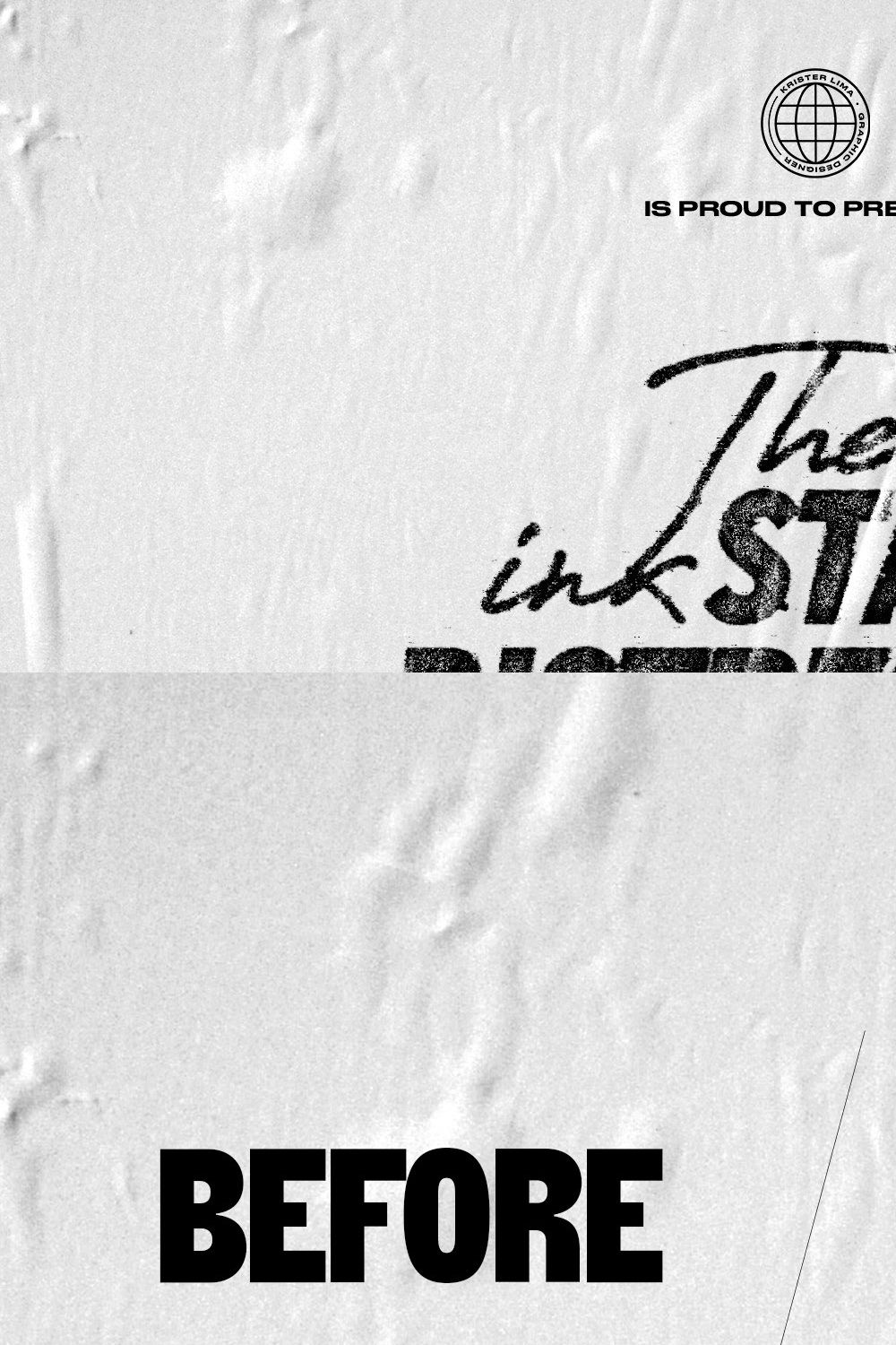 The Ink Stamp Distresser - One Click pinterest preview image.