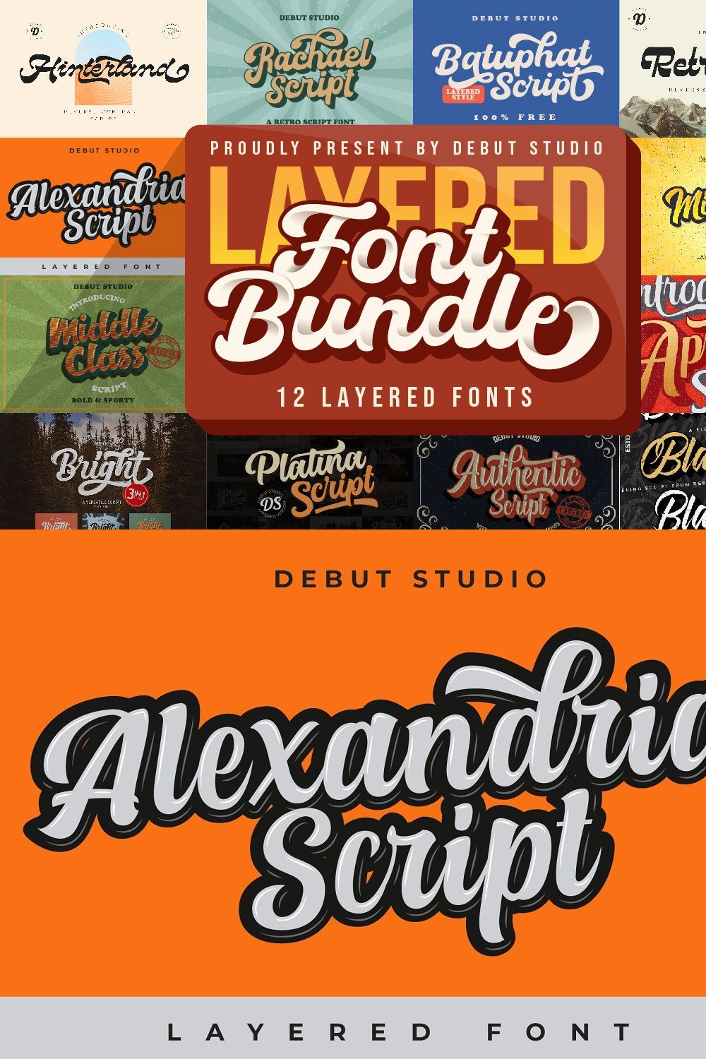 Belyard - Layered Script Font – MasterBundles