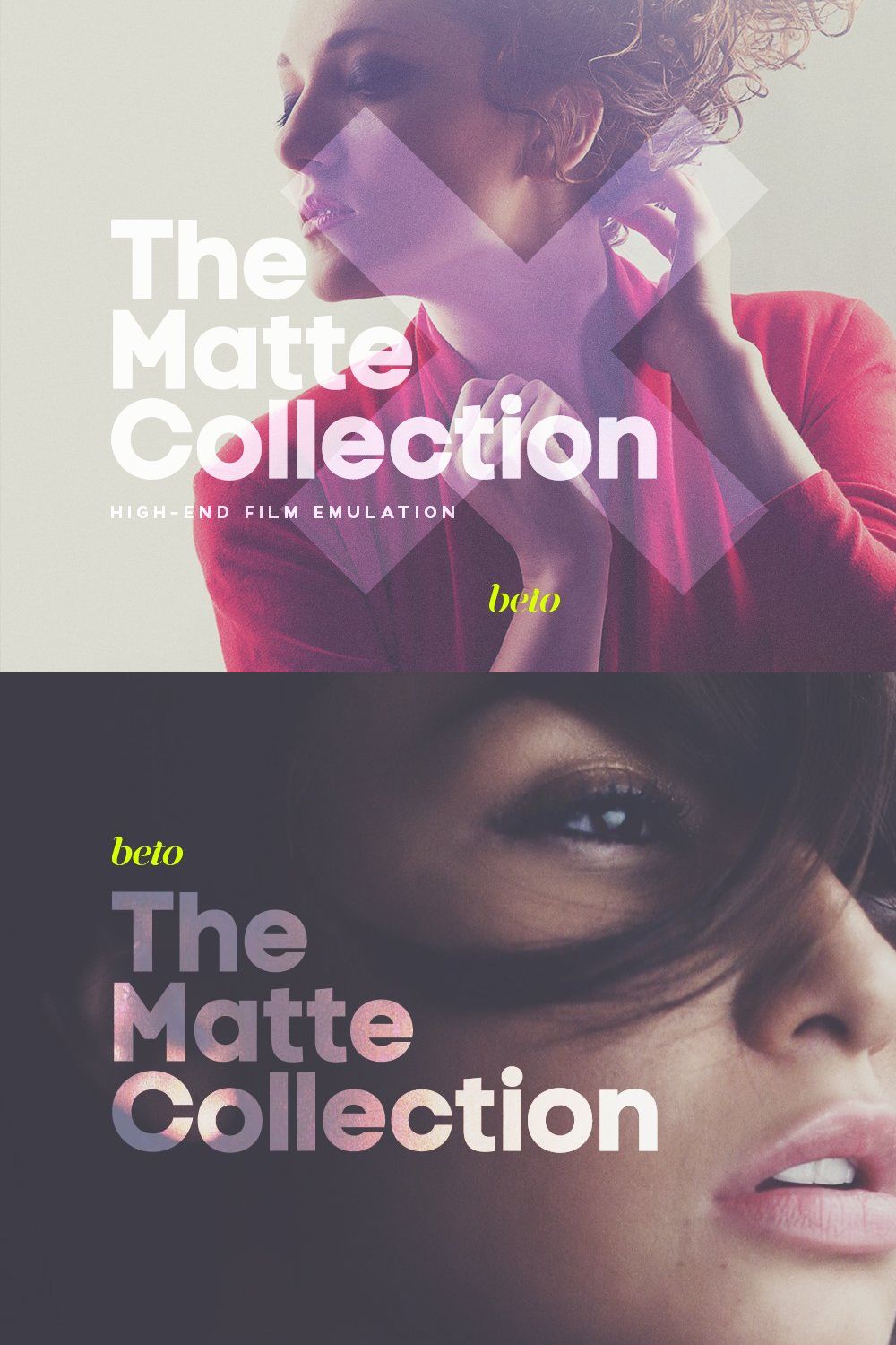 The Matte Collection pinterest preview image.
