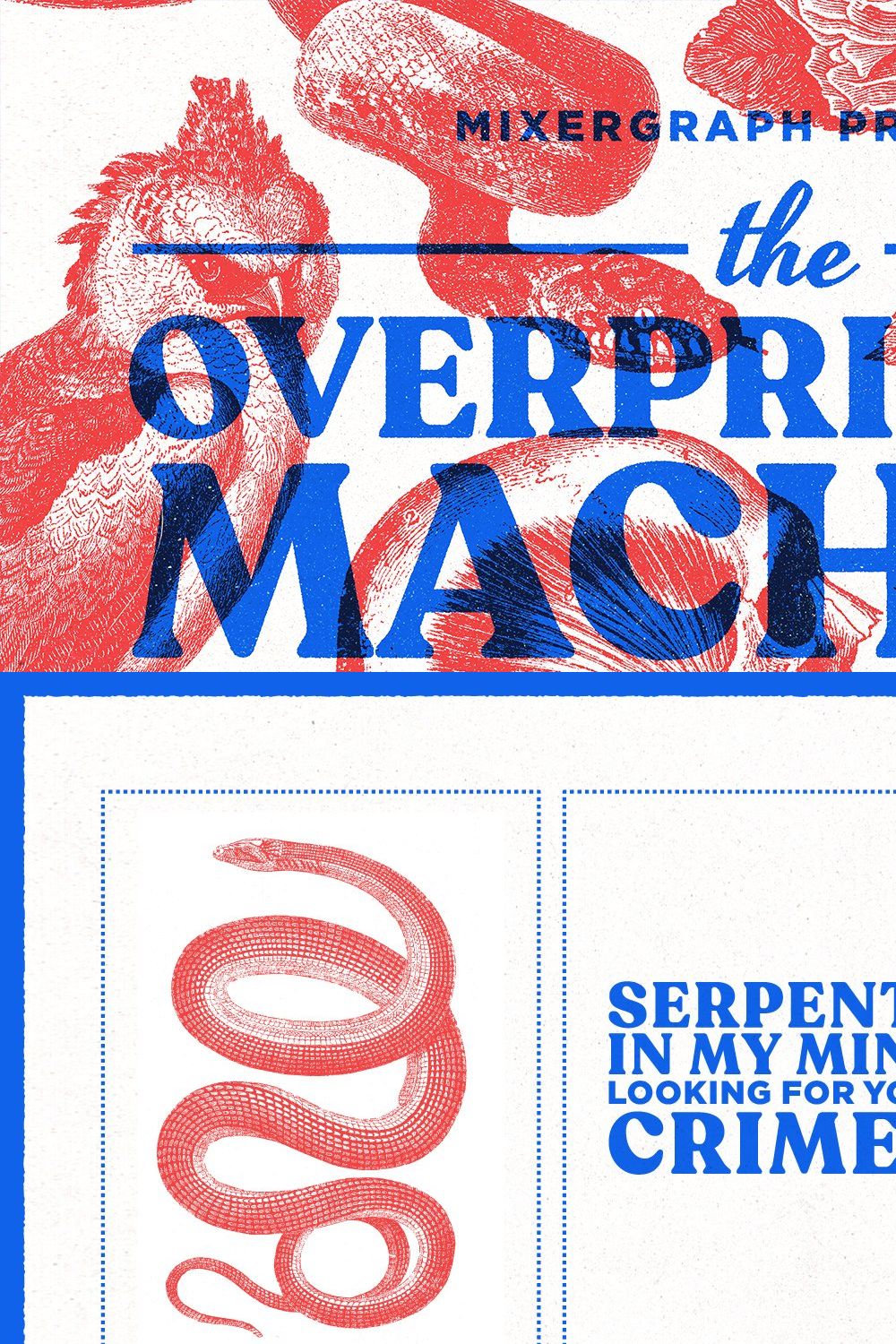 The Overprinting Machine pinterest preview image.