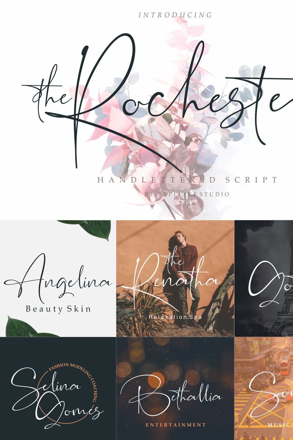 the Rochester // Beatiful Signature pinterest preview image.