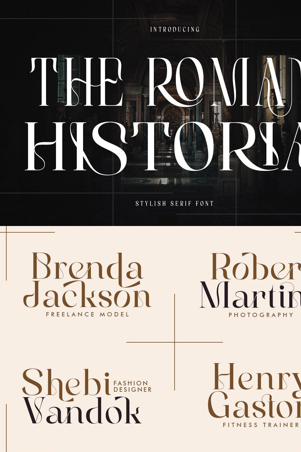 The Roman Historia pinterest preview image.