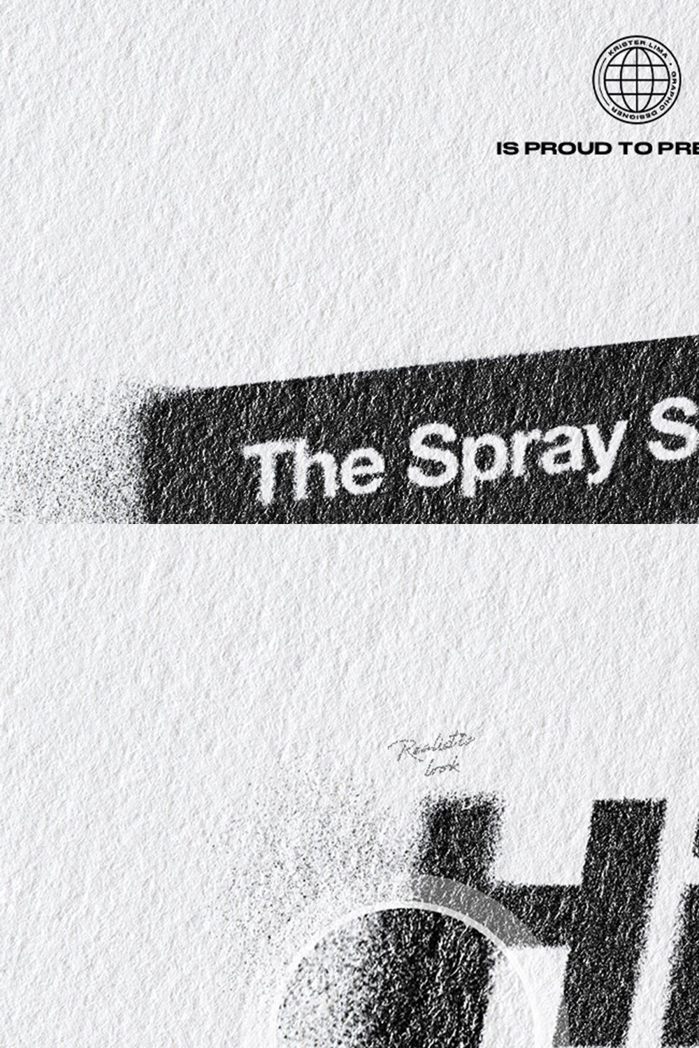 The Spray Splatter - One Click pinterest preview image.