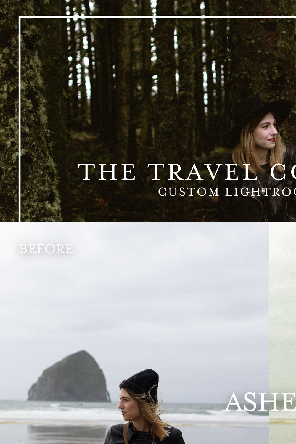 The Travel Collection – Preset Pack pinterest preview image.