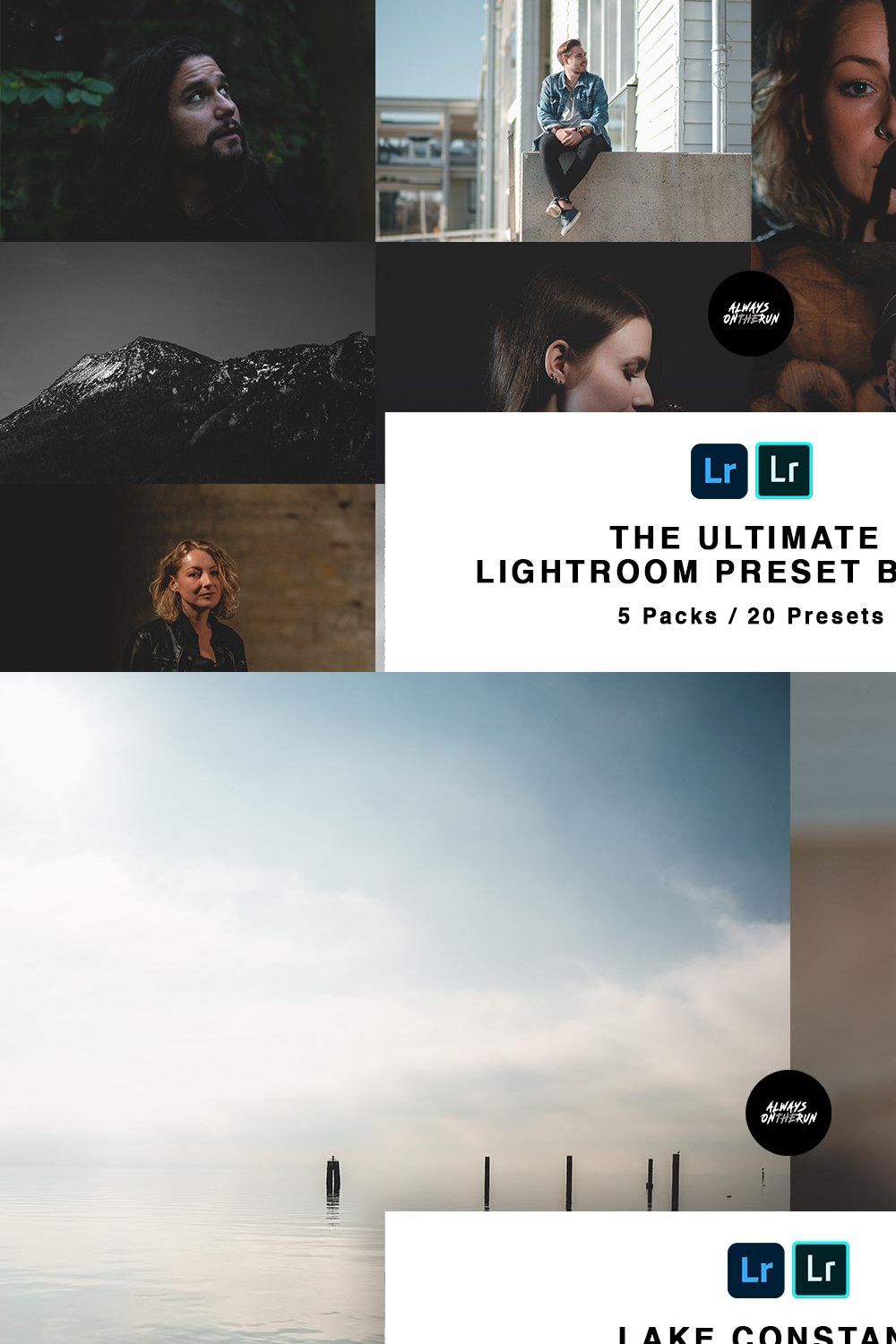 The Ultimate Lightroom Preset Bundle pinterest preview image.