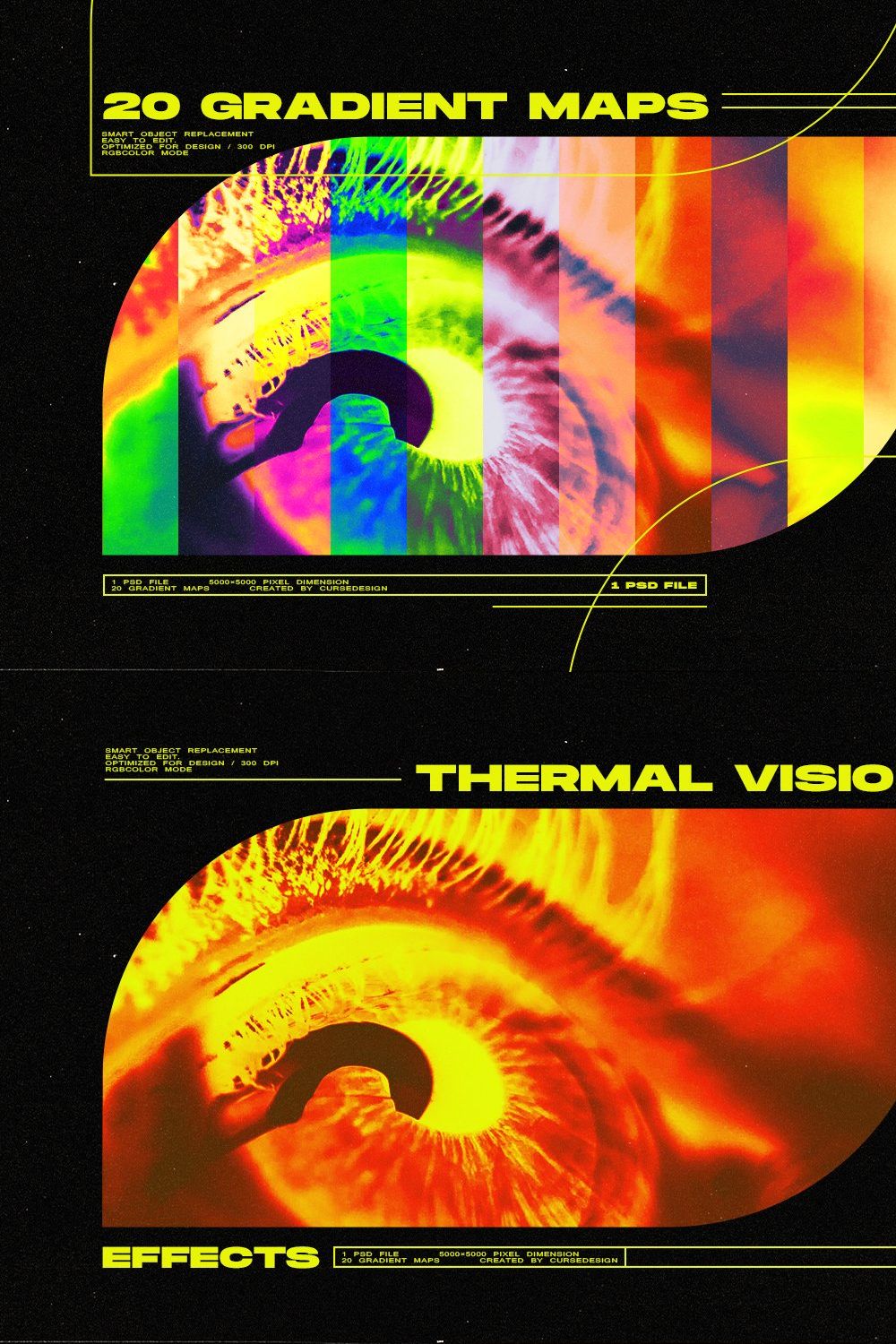 Thermal Vision Effects pinterest preview image.