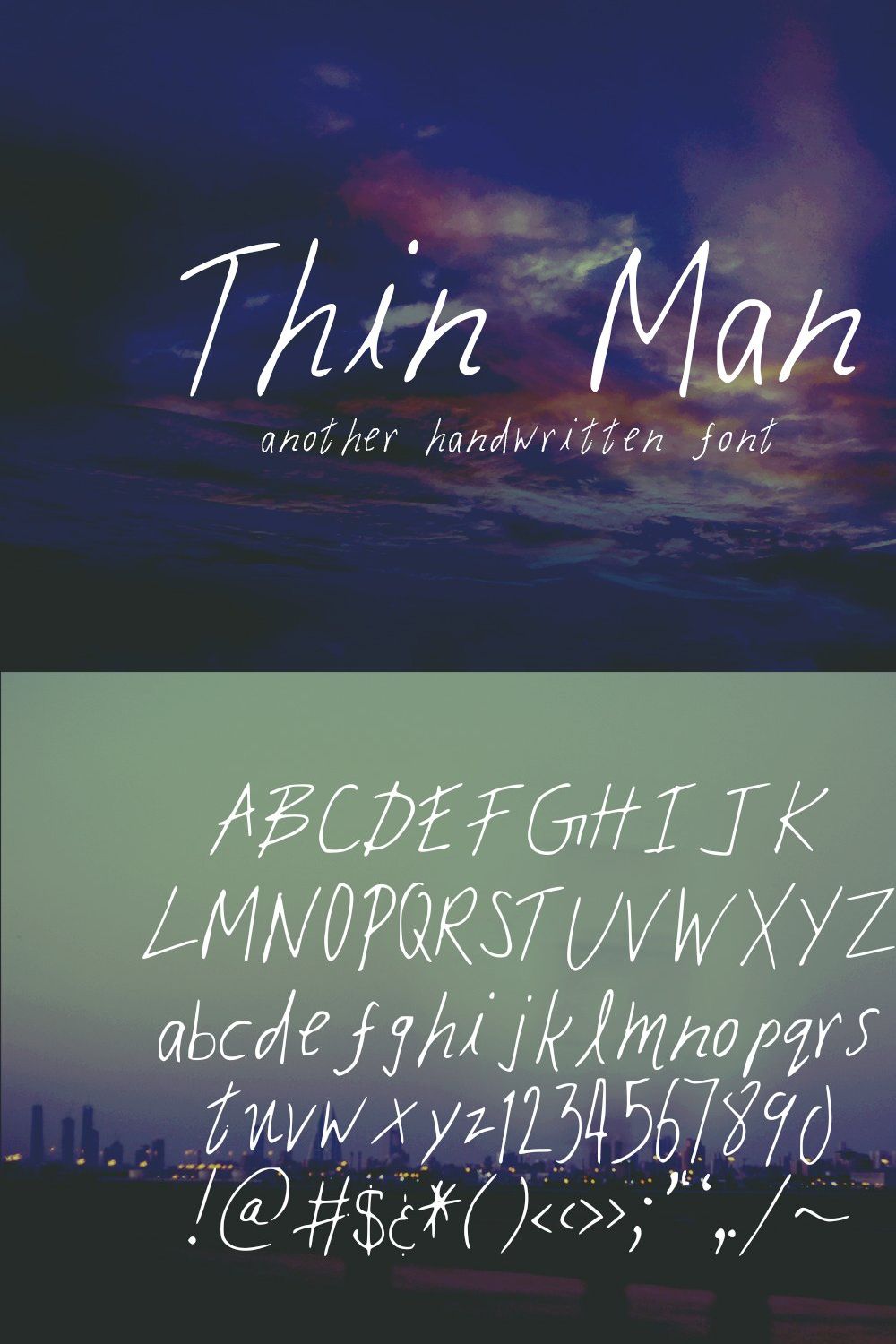 Thin Man pinterest preview image.